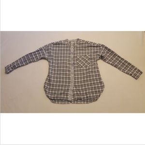 Madewell Collarless Messenger Shirt